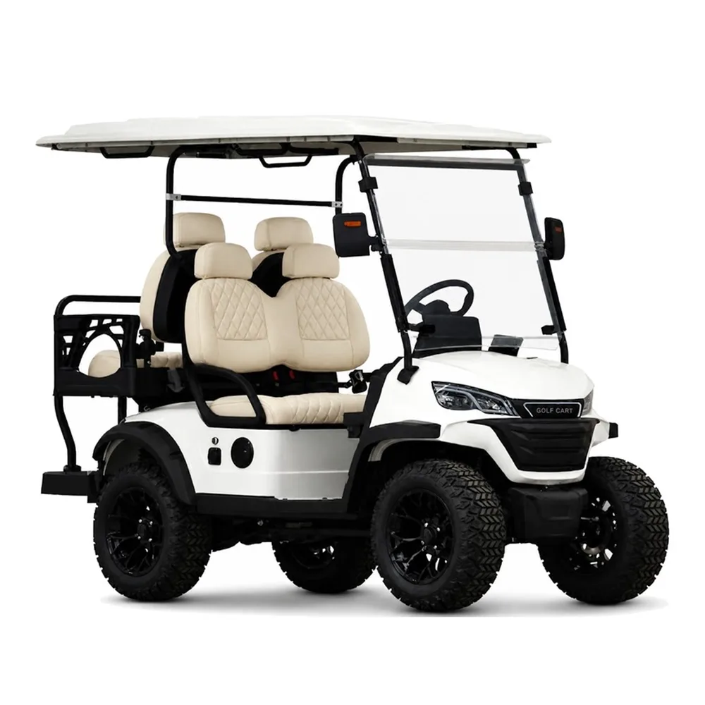 Custom Logo Electric Golf Cart | OEM Branded Golf Cart LZ-GF-C