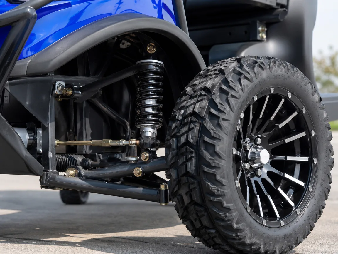 Front suspension geometry